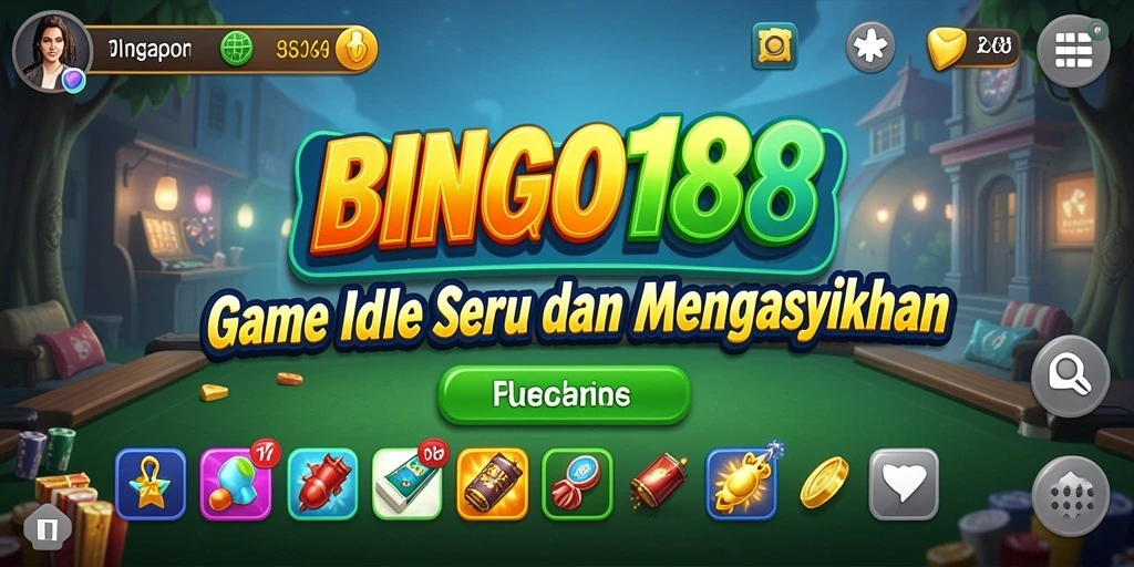 Tampilan gameplay BINGO188 yang menarik dan interaktif.