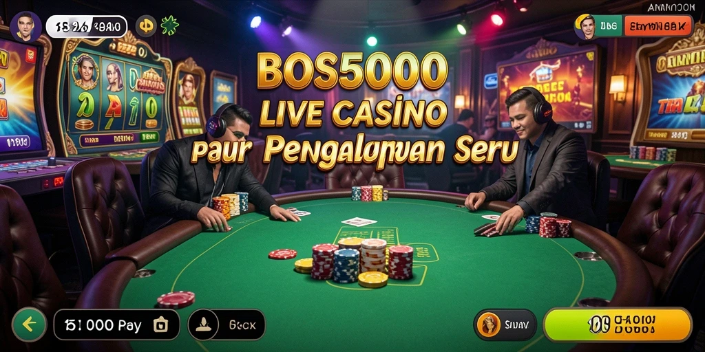 Pengalaman gameplay Live Casino yang mendebarkan dan interaktif.
