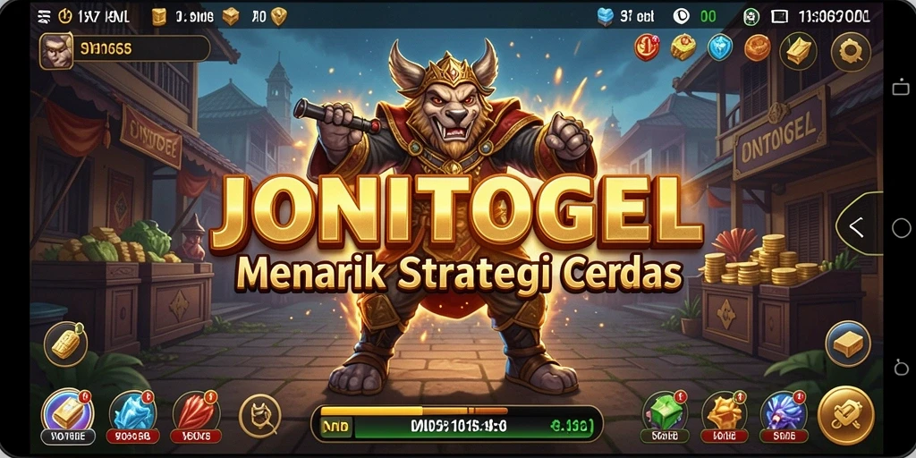 Screenshot JONITOGEL menunjukkan aksi menegangkan dalam Tower Defense.