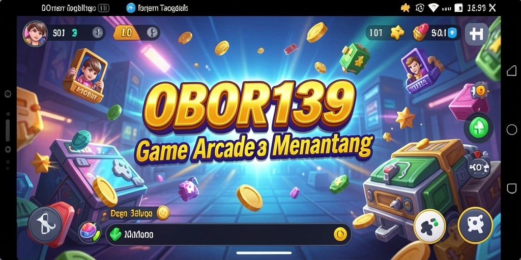 Tampilan gameplay seru dan penuh aksi dalam OBOR138.